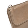 Leren Telefoontasje XL Dames Lucca | Taupe