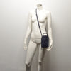 Leren Telefoontasje Dames Lucca | Donkerblauw