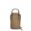 Leren Telefoontasje Dames Lucca | Taupe