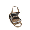 Leren Telefoontasje Dames Lucca | Taupe