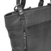 Leren Dames Rugzak / Schoudertas / Crossbody Lucca | Zwart