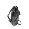 Leren Dames Rugzak / Schoudertas / Crossbody Lucca | Zwart