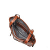 Leren Dames Rugzak / Schoudertas / Crossbody Lucca | Cognac