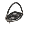 Leren Schoudertas Dames Lucca | Zwart