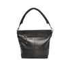 Leren Schoudertas Dames Lucca | Zwart