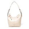 Leren Schoudertas Dames Lucca | Wit