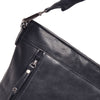 Leren Schoudertas Dames Lucca | Donkerblauw