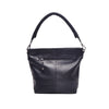 Leren Schoudertas Dames Lucca | Donkerblauw