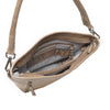 Leren Schoudertas Dames Lucca | Taupe