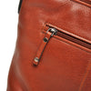 Leren Schoudertas Dames Lucca | Cognac