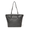 Leren Shopper Dames Amalfi | Zwart
