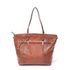 Leren Shopper Dames Amalfi | Cognac