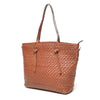 Leren Shopper Dames Amalfi | Cognac