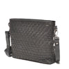 Leren Crossbody Dames Amalfi | Zwart