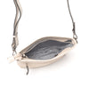 Leren Crossbody Dames Amalfi | Wit