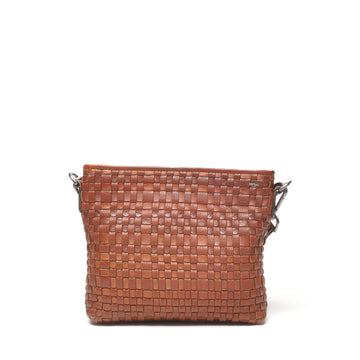 Leren Crossbody Dames Amalfi | Cognac
