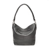 Leren Schoudertas Dames Amalfi | Zwart