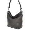 Leren Schoudertas Dames Amalfi | Zwart