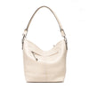 Leren Schoudertas Dames Amalfi | Wit