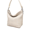Leren Schoudertas Dames Amalfi | Wit