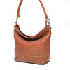 Leren Schoudertas Dames Amalfi | Cognac