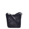 Leren Crossbody Dames Lucca | Donkerblauw
