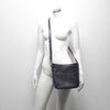 Leren Crossbody Dames Lucca | Donkerblauw