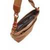 Leren Schoudertas Dames Barbarossa Femme | Bruin
