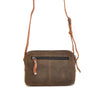 Leren Crossbody Dames Barbarossa Femme | Donkergroen