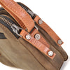 Leren Crossbody Dames Barbarossa Femme | Donkergroen