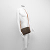 Leren Crossbody Dames Barbarossa Femme | Donkergroen