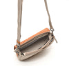 Leren Crossbody Dames Barbarossa Femme | Taupe Cognac