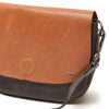 Leren Crossbody Dames Barbarossa Femme | Donkerbruin Cognac