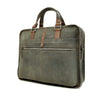 Leren Laptoptas 15.6 Inch Heren Barbarossa Business | Donkergroen