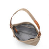Leren Schoudertas Dames Bonneville | Taupe
