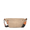 Leren Crossbody-tas Dames Bonneville | Taupe
