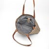 Leren Shopper Dames Bonneville | Taupe
