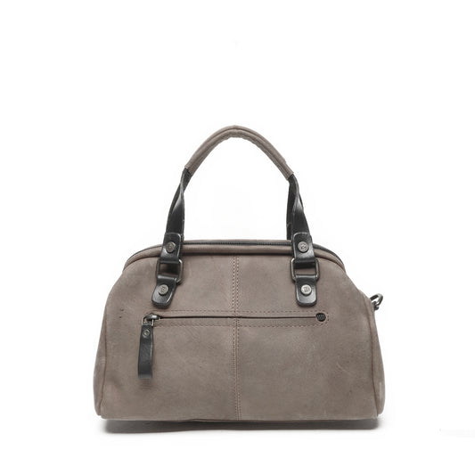 Leren handtas Dames Bonneville | Donkerbruin