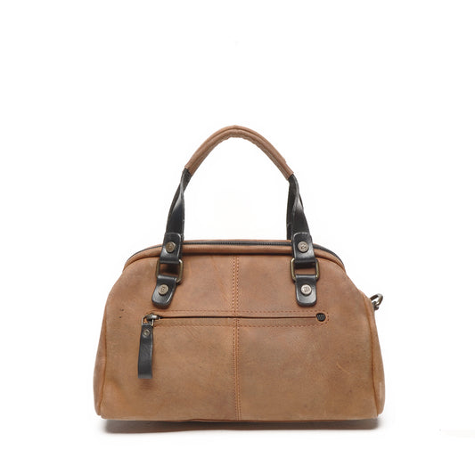 Leren handtas Dames Bonneville | Bruin