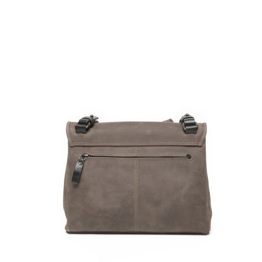 Leren Schoudertas Dames Bonneville | Donkerbruin
