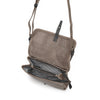 Leren Schoudertas Dames Bonneville | Donkerbruin