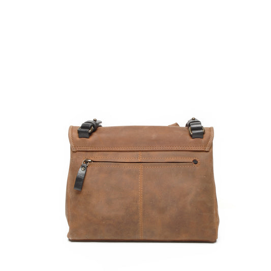 Leren Schoudertas Dames Bonneville | Bruin