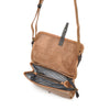 Leren Schoudertas Dames Bonneville | Bruin