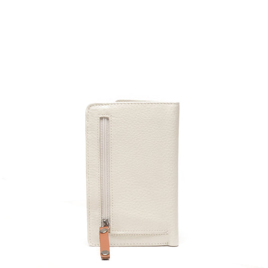 Leren Damesportemonnee Elba | Wit