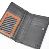 Leren Damesportemonnee Elba | Donkerblauw