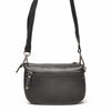 Leren Crossbody Dames Elba | Zwart