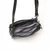 Leren Crossbody Dames Elba | Zwart