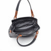 Leren Handtas Dames Elba | Donkerblauw