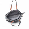 Leren Handtas Dames Elba | Donkerblauw