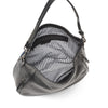 Leren Hobo Tas Dames Elba | Zwart